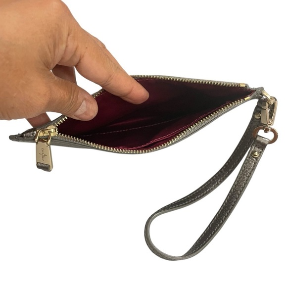 Cole Haan Women's Silver and Grey Wallet-purse - Picture 5 of 11